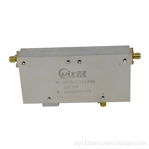 L S Band 1.5~3.0GHz RF Broadband Coaxial Circulator High Isolation 34dB